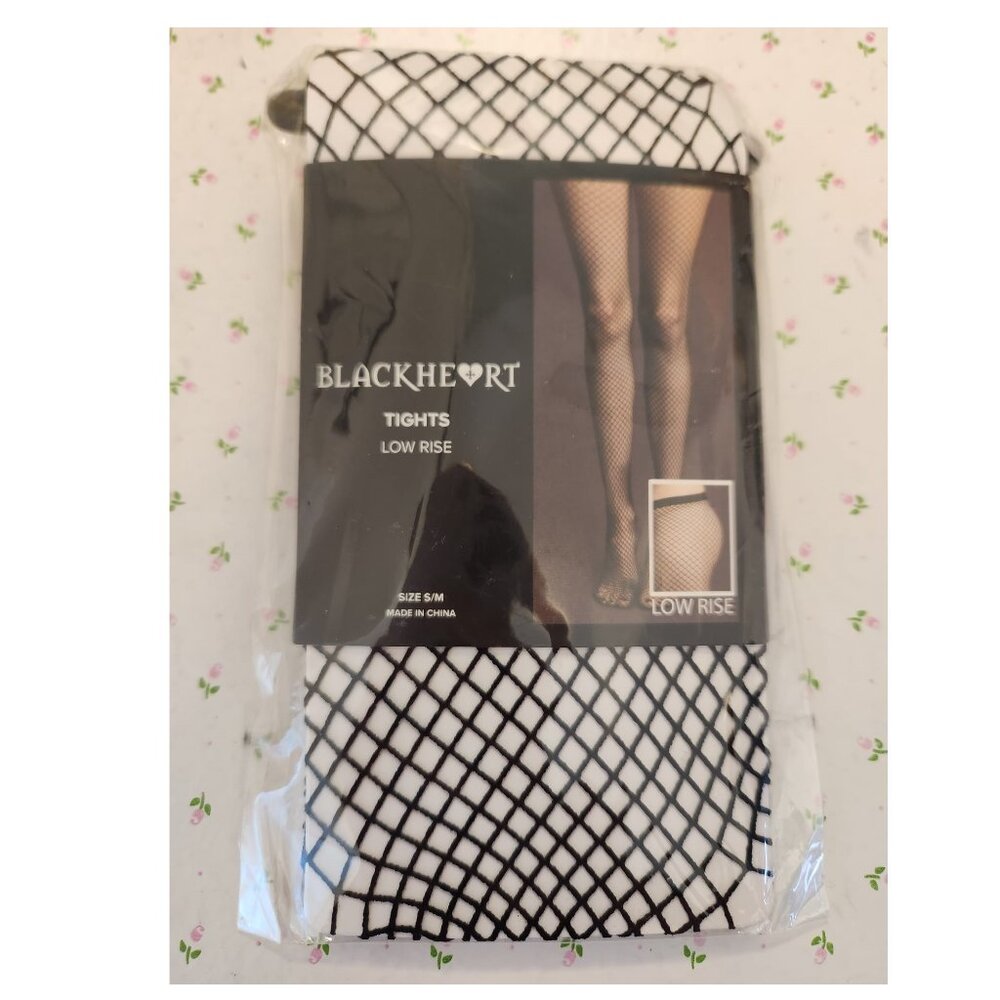 Low Rise Fishnet Tights Pantyhose S to M